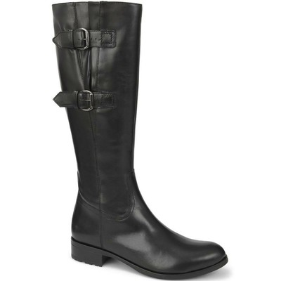 JONES BOOTMAKER JONES BOOTMAKER DAMEN KNIEHOHE LEDER STIEFEL SCHNALLE ANATOMISCH ERGONOMISCH