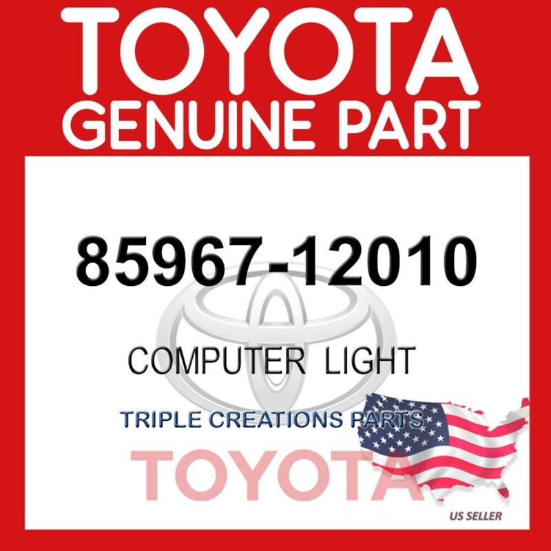 8596712010 Genuine Toyota Computer Light Control 85967-12010 Oem
