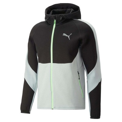 

Мужская толстовка с капюшоном Puma Evostripe Full Zip Black 67331351, Черный