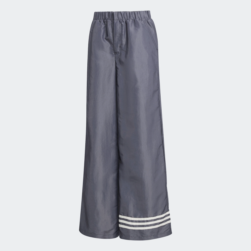 New Adidas Original Womens WIDE LEG PANTS IC5442 ASIAN FIT