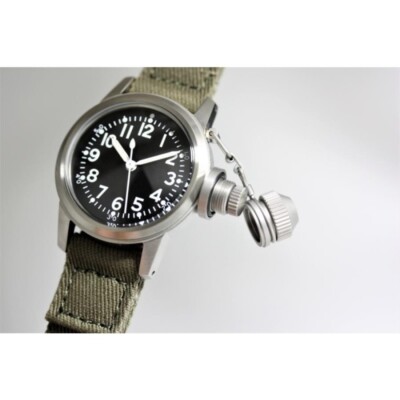 Pre-owned Elgin M.r.m.w. Udt Buships Frogman Military Watch Reprint Edition Men's