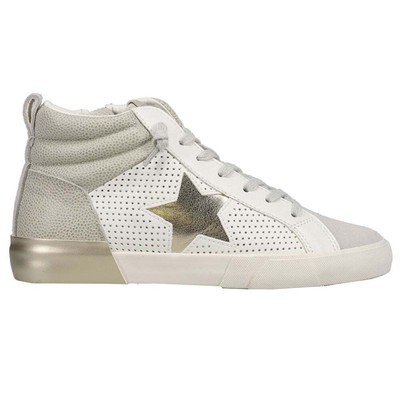 

Винтажные женские бежевые кроссовки Havana Bishop High Top Slip On, повседневная обувь BISHO, Бежевый, Vintage Havana Bishop High Top Slip On
