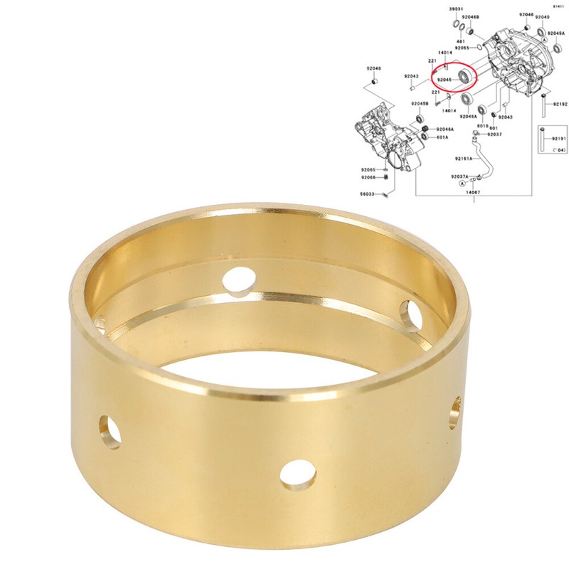 For Kawasaki Brute Force Teryx 750 KVF750 Crankshaft Bearing Bushing 92045-0012