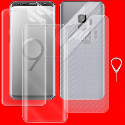 Premium Real Front+Back Screen Protector Flim for Samsung Galaxy S9 SM-G960U USA