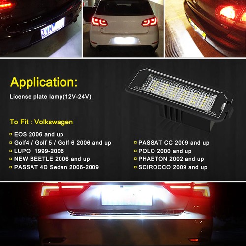 vw cc license plate light bulb