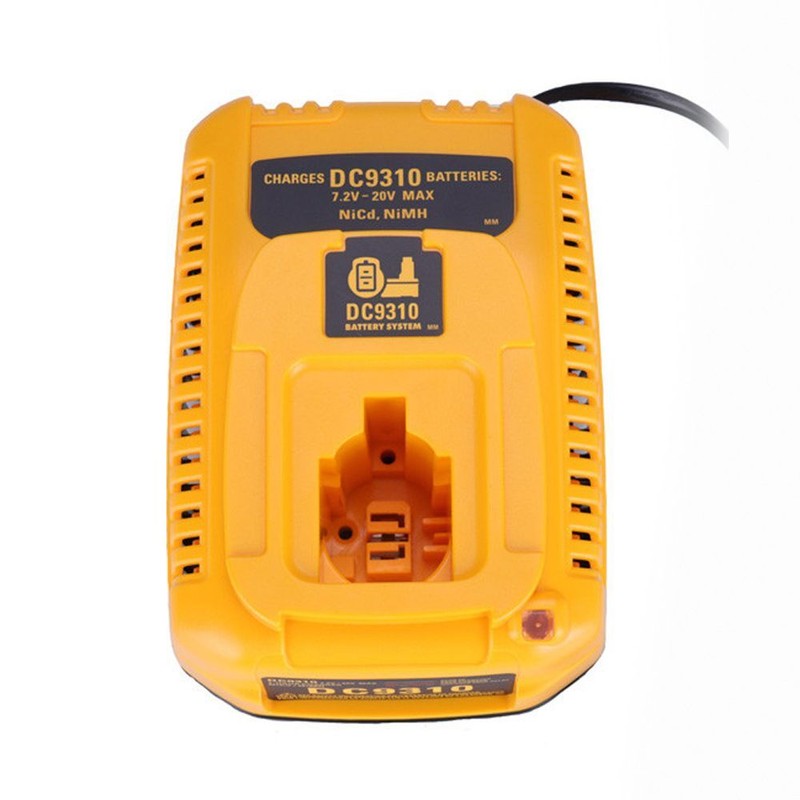 Cable Adaptor Power Adapter DC9310 For Dewalt 7.2V-18V Nicad & Nimh Battery