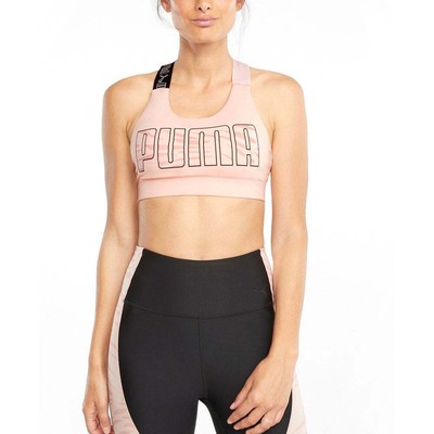 

Бюстгальтер со средней ударопрочностью Puma Feel It женский размер  повседневный 520299-36, Розовый