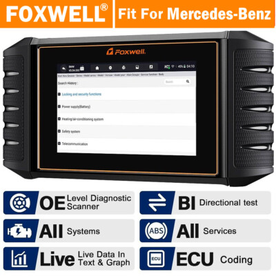 Bidirectional Scan Tool OBD2 Diagnostic Scanner Active Test E-CU Coding For Benz