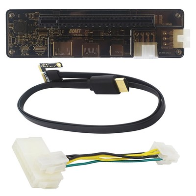 External Laptop Graphics PCI E EXP GDC Video Card Dock NGFF Notebook V8.5