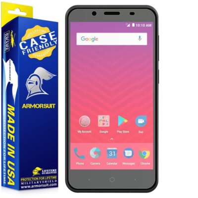 [2-Pack] ArmorSuit ZTE Tempo X Matte Case Friendly Screen Protector