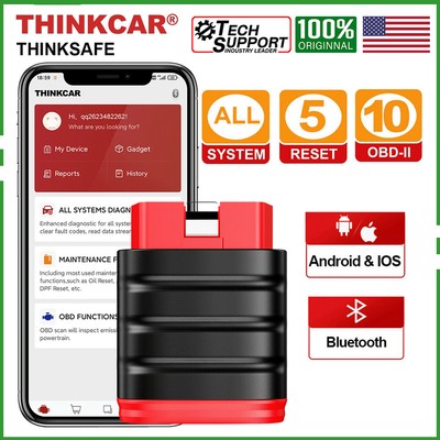 THINKSAF OBD2 Scanner Code Reader Diagnostic Tool All System ABS SRS SAS TPMS