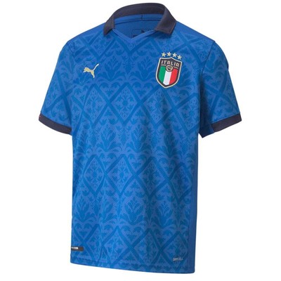 

Реплика футбольного джерси Puma Figc Home с коротким рукавом для мальчиков, размер  756446-01, Синий, Puma Figc Home Short Sleeve Replica Soccer Jersey Youth