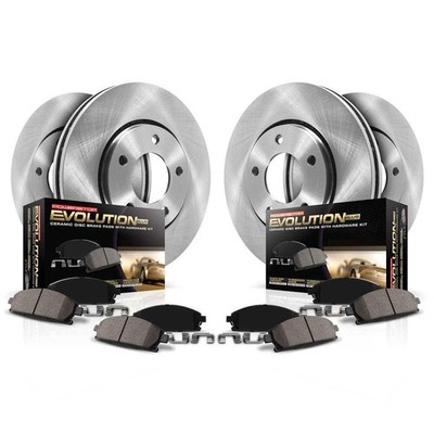 Buy PowerStop Front Rear Brake Kit Lincoln MKC 201519 Z17 Ceramic