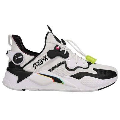 

Puma RsX T3ch Overload Мужские кроссовки на шнуровке Размер 4 M Повседневная обувь 381695-01, Белый, Puma RsX T3ch Overload Lace Up