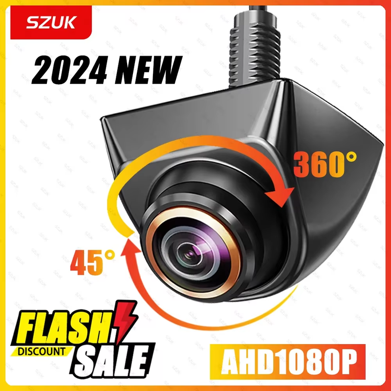 Car Rear View Camera CVBS AHD 1080P Full HD Reversing Rear Camera 170° Wide Angl