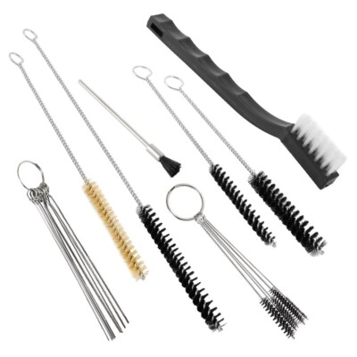 17pcs Multi-Purpose Spray Gun Cleaning Kit Car Cleaning Tools - Nylon Brushes
