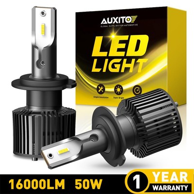 AUXITO 2X H7 LED Headlight Kit for BMW X1 X3 X5 Z4 M3 M235i Low Beam Bulbs 6000K