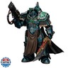 JOYTOY Warhammer 40K The Horus Heresy 1/18 Action Figure-Alpha Legion Legion Praetor in Cataphractii Terminator Armour-Collection Model Birthday Gifts