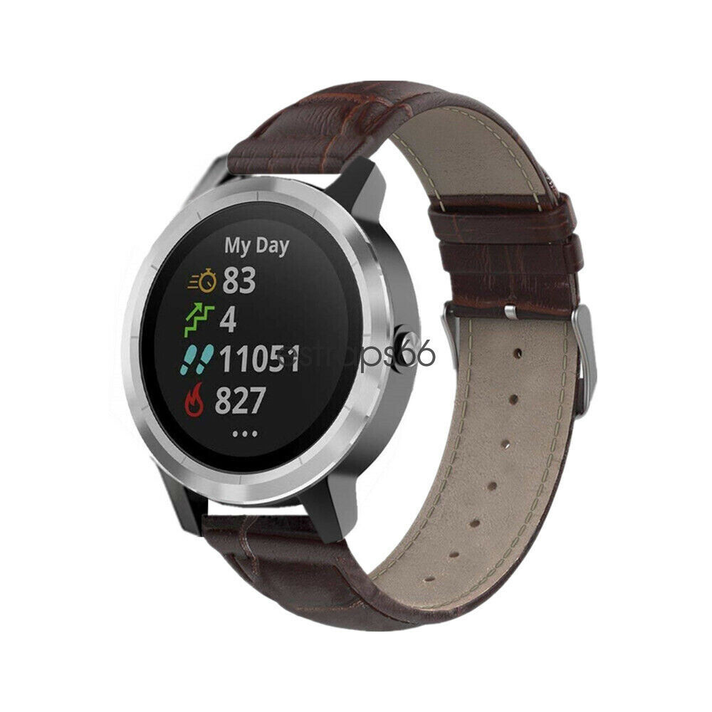 vivoactive 3 leather band