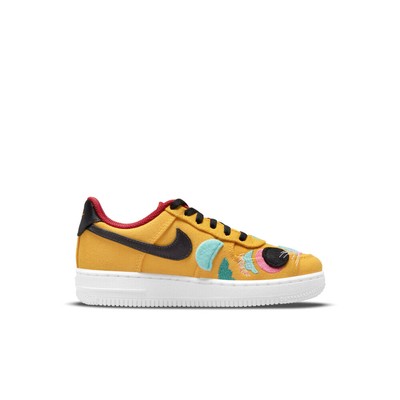 Кроссовки для маленьких детей Nike Force 1 LV8 Chinese New Year Gold/Blk-Wht (DQ5071 701)