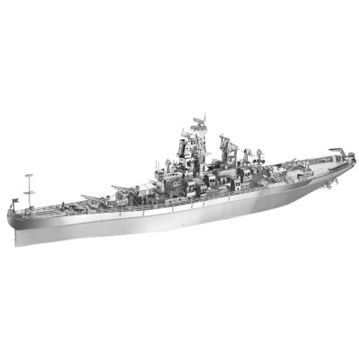 Piececool Model Kits Uss Missouri Metal Model Puzzles Christmas Gifts Kit Toys