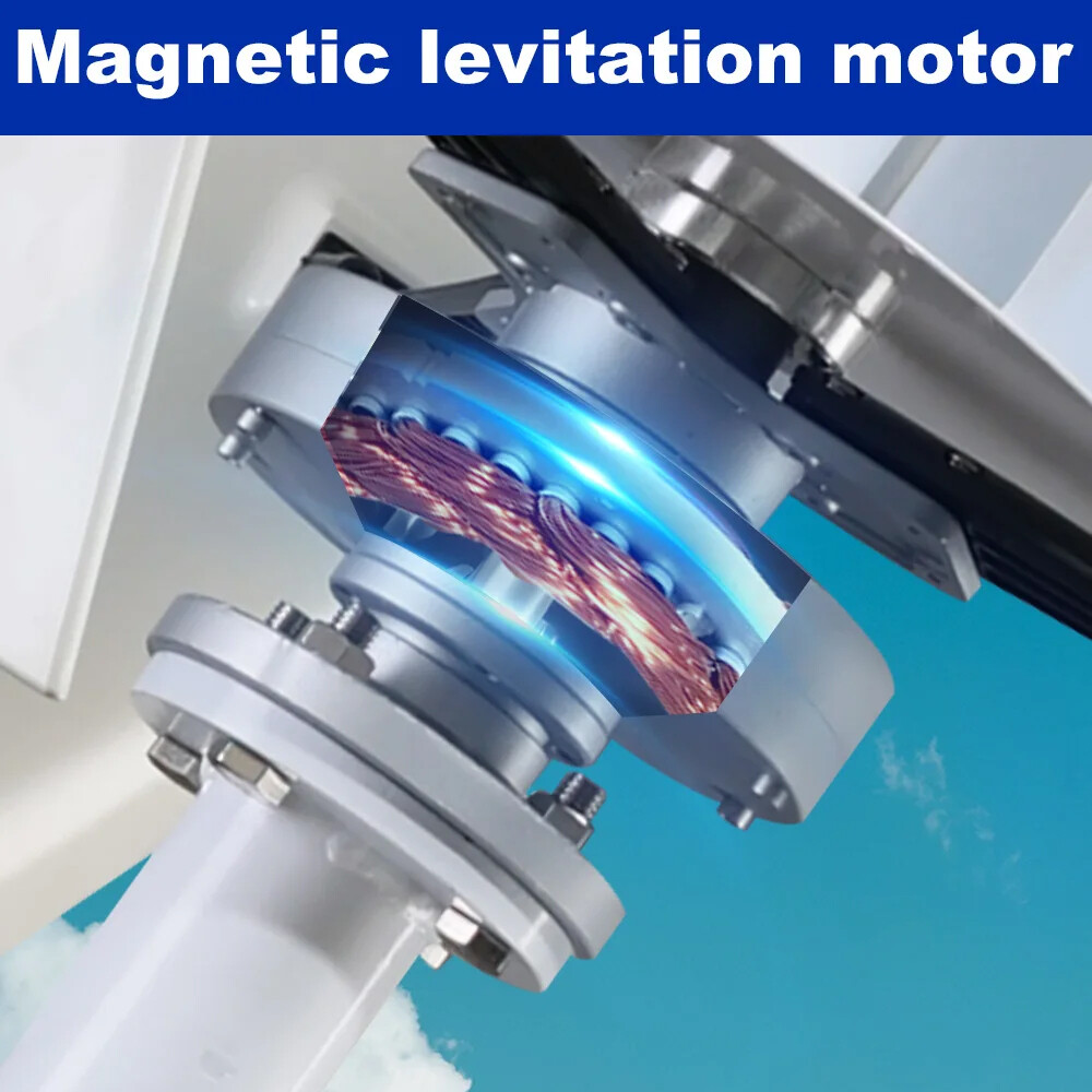 3000W Wind Turbine Generator MPPT DC 12V 24V 48V Hybrid Controller Windmill Kit