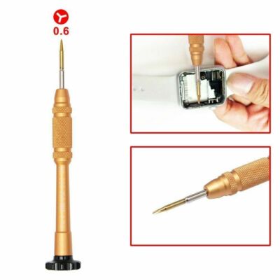 Y 0.6 mm Tri Wing Screwdriver for iPhone 7 8 Plus, iWatch Y000 repair tool kit