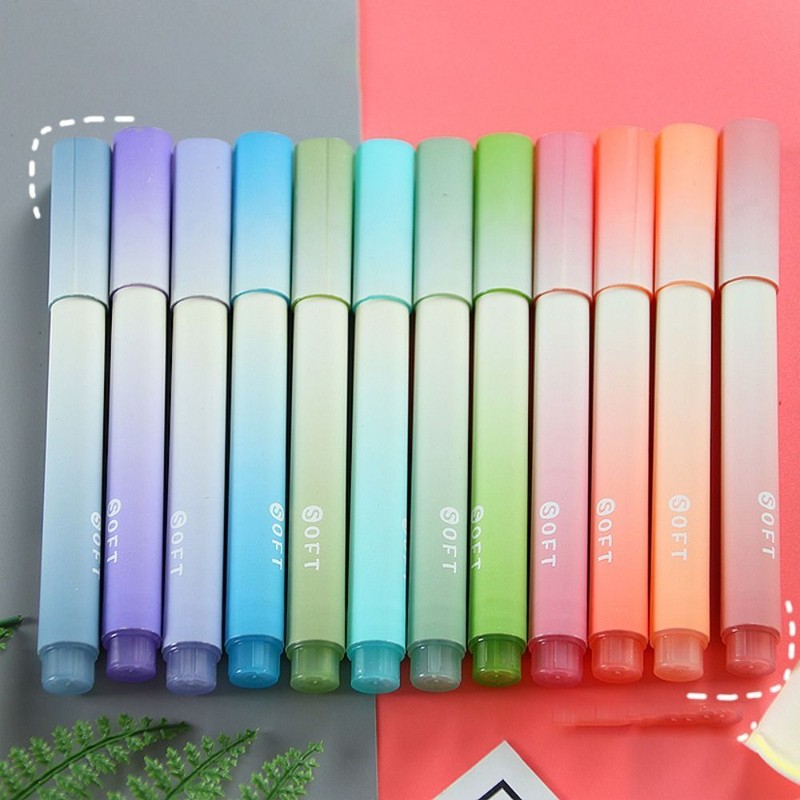 Color Pen Highlighter Pen Set Eye Care