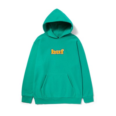 

HUF Madison Heavyweight Pullover Hoodie Men изумрудный, Зеленый