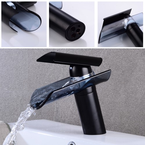 Neu 3 8 Zoll Schwarz Gemalt Design Einhebelmischer Badezimmer