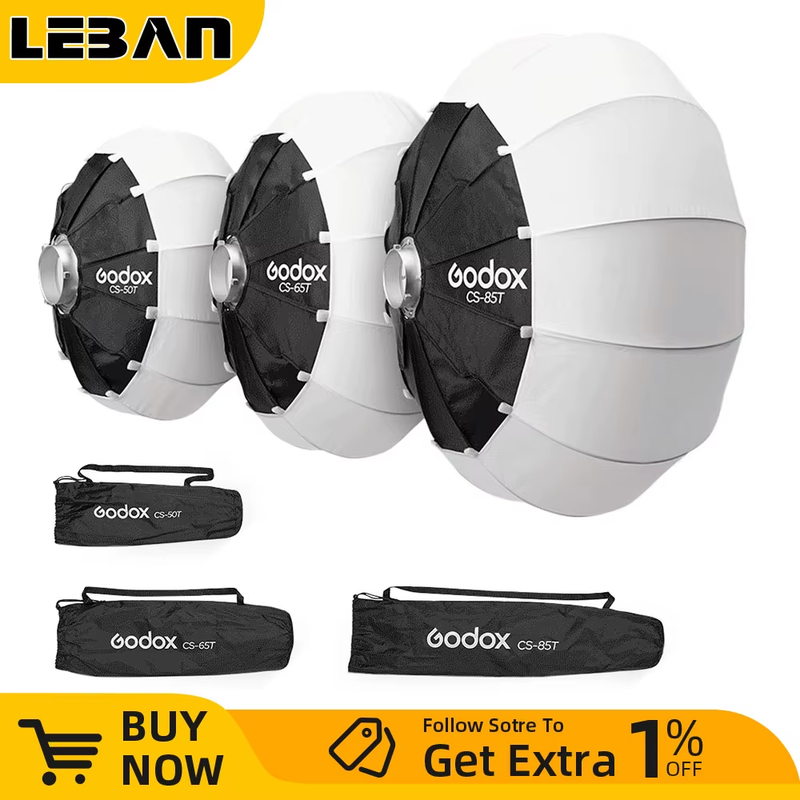50CM 65CM 85CM CS-50T CS-65T CS-85T Lantern Softbox with Bowens Mount