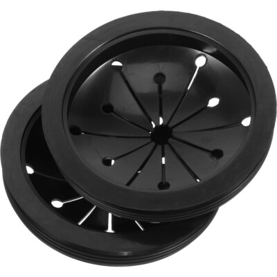  2 Pcs Sink Food Processor Drain Garbage Disposal Splash Guard Baffle Cover