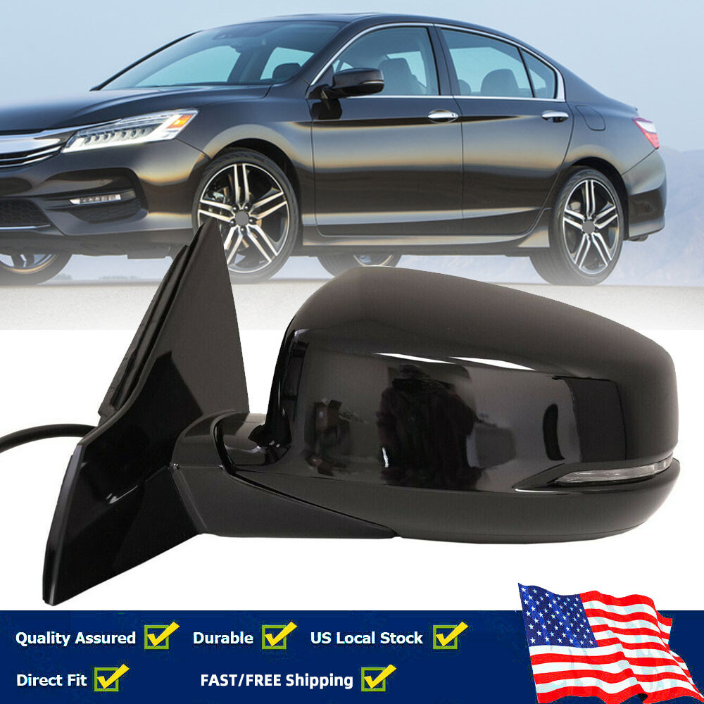 6-контактное левое боковое зеркало для HONDA ACCORD 2013-2017 Сигнальная лампа с ручным подогревом