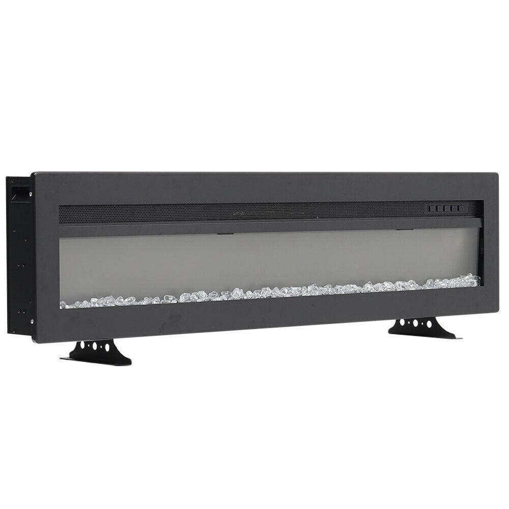 40/50/60'' Electric Fireplace Insert Recessed&Wall-Mounted Living Room Heater