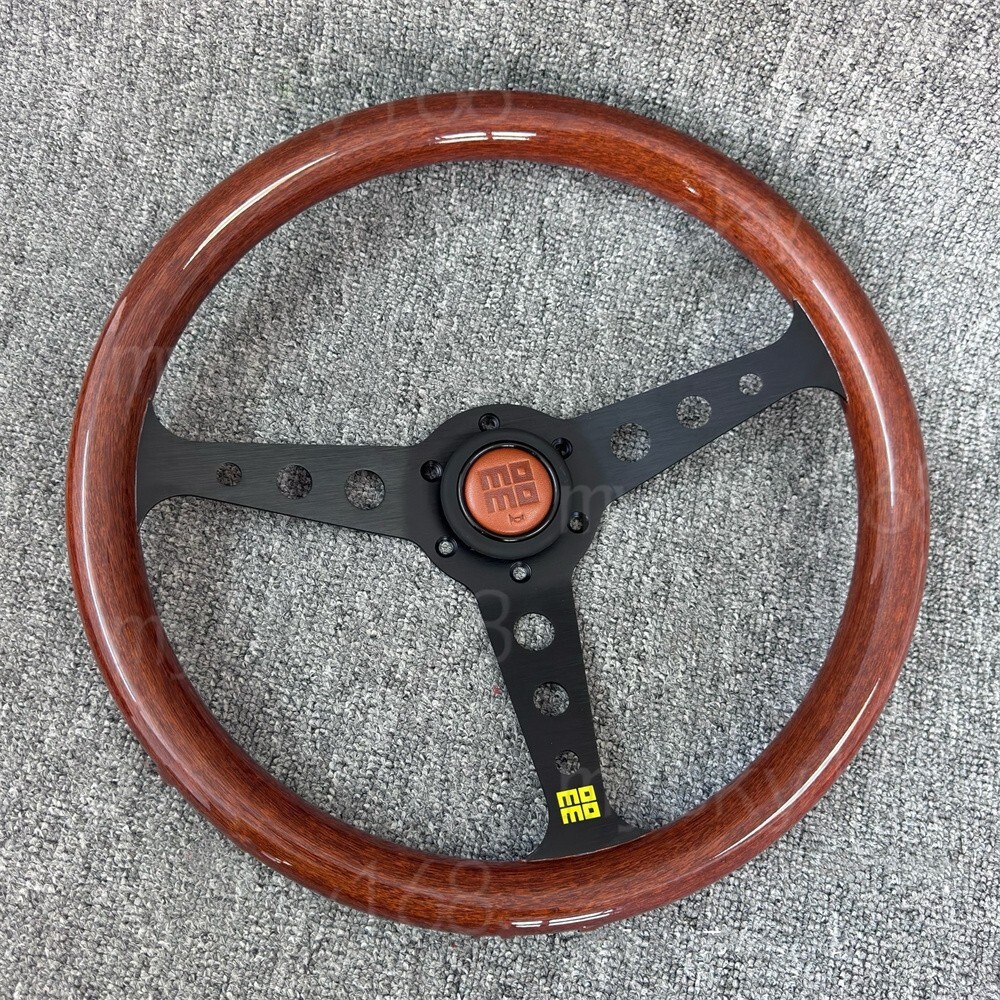 MOMO Steering Wheel HERITAGE MOD.07 WOOD 350MM 14 inch | eBay