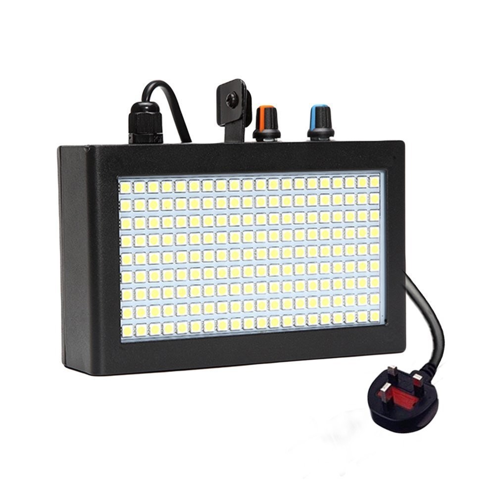 180 LED Strobe Stage Light Flash Lights Disco DJ Stage Sound Activated