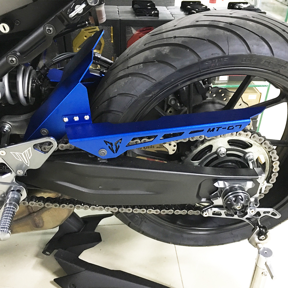 Engine Front Sprocket Cover Chain Guard Protector For YAMAHA MT-07 FZ-07 2014~19