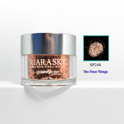 Kiara Sky Sprinkle On Collection Glitter Nail Powder 1oz * Choose any one*