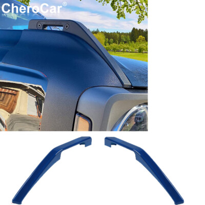 Blue Front Engine Hood Hinge Trail Sights Cover Decor Trim for Ford Bronco 21-24