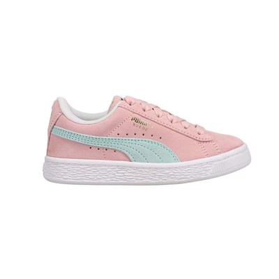 

Puma Suede Classic Xxi Perforated Lace Up Youth Girls Size 12 M Кроссовки повседневные, Розовый, Puma Suede Classic Xxi Perforated Lace Up Youth