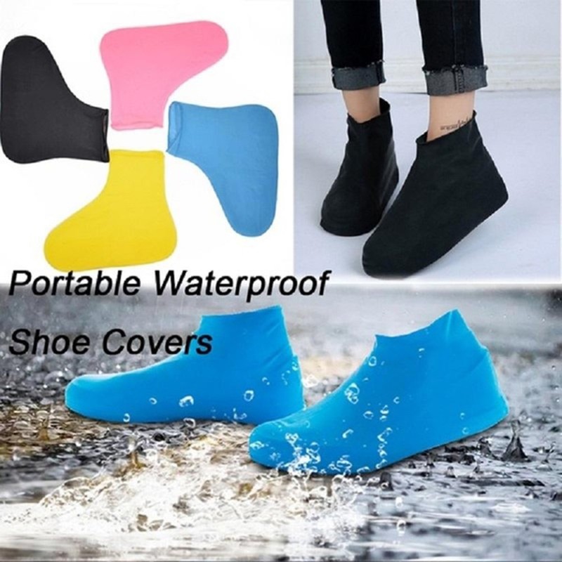 Covers Accessories Slip-resistant Latex Rain Shoes Boot Overshoes Rubber