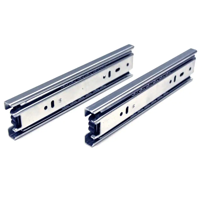 8 In. Side Mount Full Extension Ball Bearing Drawer Slide with Installation Scre