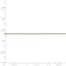 Pre-owned Spiga Real 14kt Yellow Gold 24 Inch .85mm Diamond-cut  With Lobster Clasp Chain