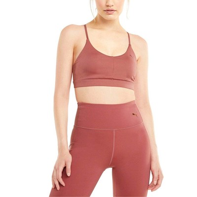 

Puma Low Impact Strappy Sports Bra Womens Size  Casual 52030725, Красный