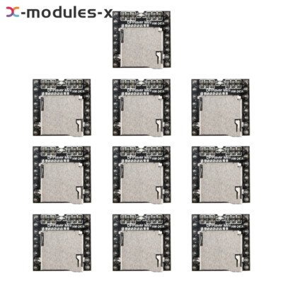 10PCS TF Card U Disk Mini MP3 Decoder Player WMV Audio Voice Module DFPlayer New