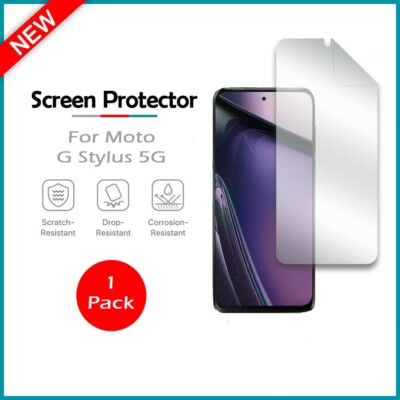 B2G1 FREE LCD Clear HD Screen Protector for Phone Motorola Moto G Stylus 5G 2024