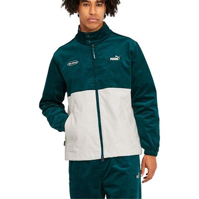 

Puma Track Top X Butter Goods Mens Green Casual 532436-40, Зеленый, Puma Track Top X Butter Goods