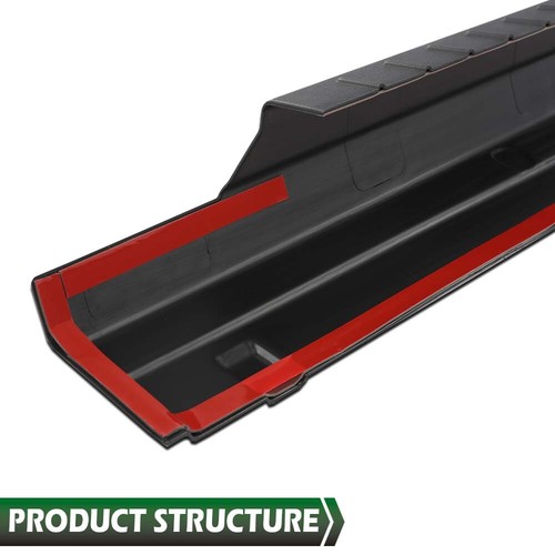 Rocker Panels Guard Fit For 07-13 Chevy Silverado/GMC Sierra 1500 Extended Cab