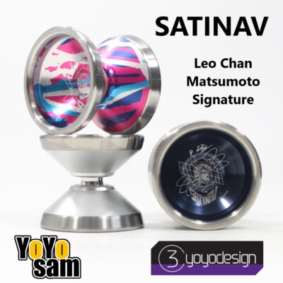 C3yoyodesign Satinav Yo-Yo - Bi-Metal - Titanium Ring - Leo