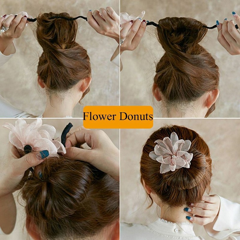 Styling Beauty Twist Foam Sponge Hairdisk Quick Bun Maker Magic